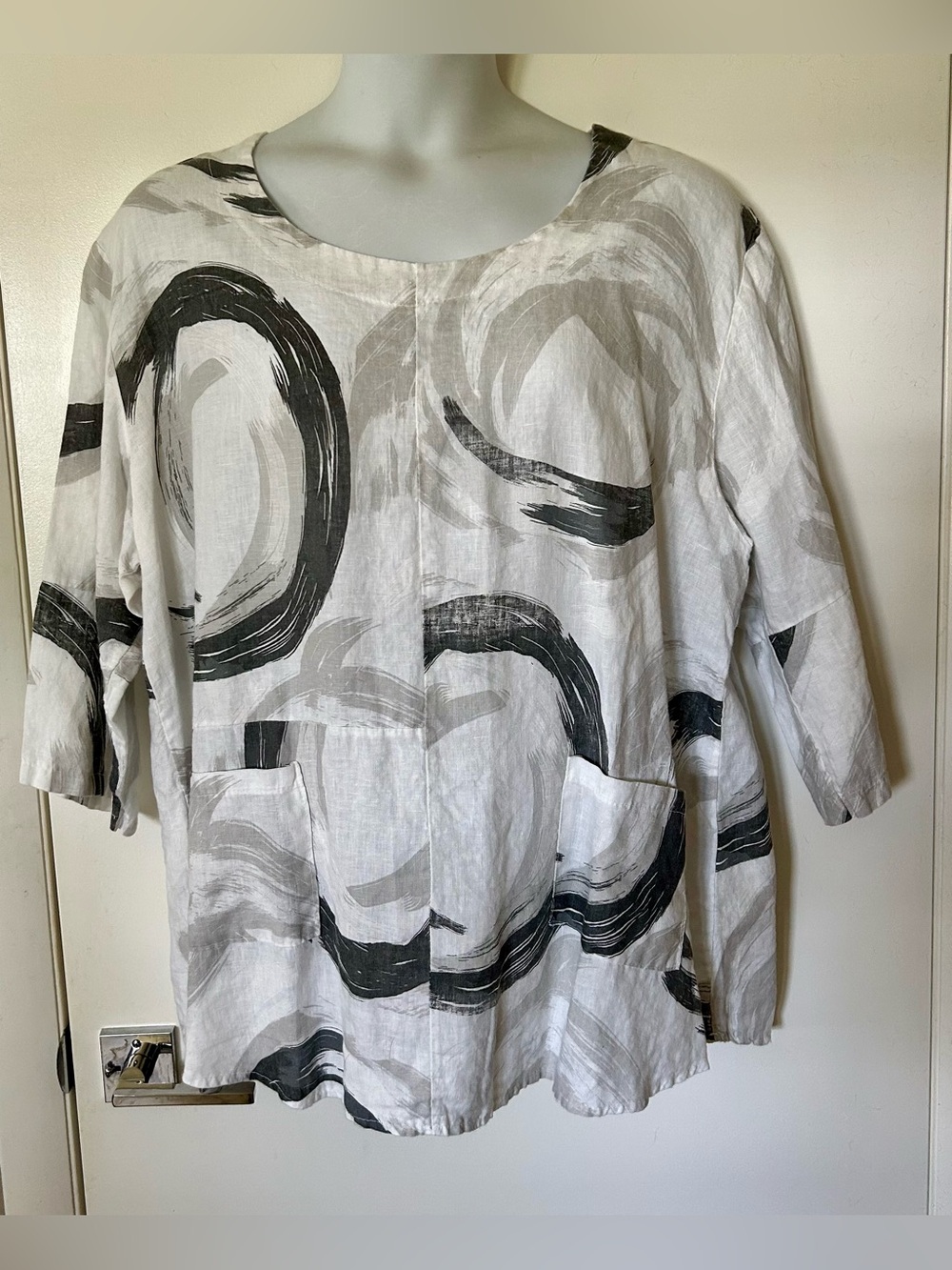 T by Transparente Top Linen 3x